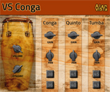VS-Conga - Free VST conga set