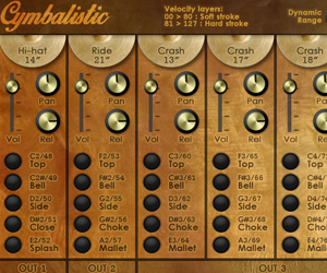 Cymbalistic — Cymbals set